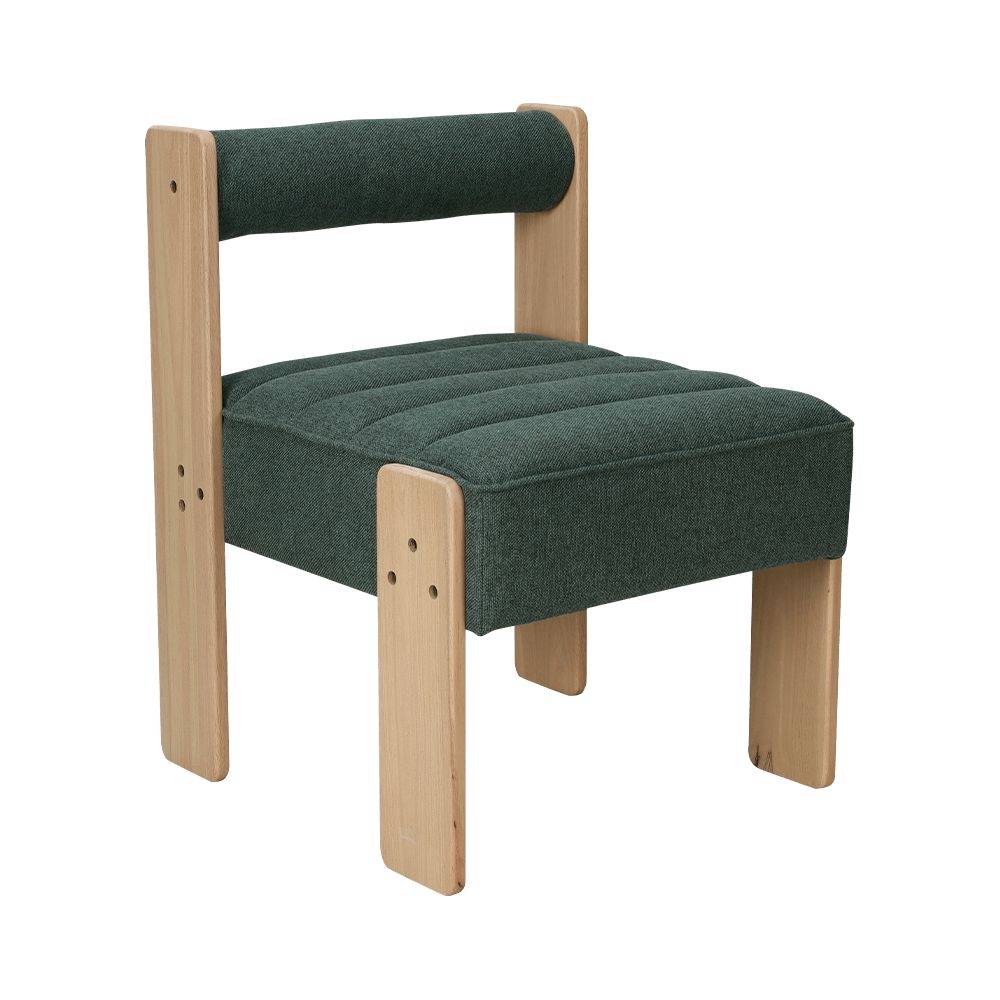 Tkanina gumové drevené stoličky