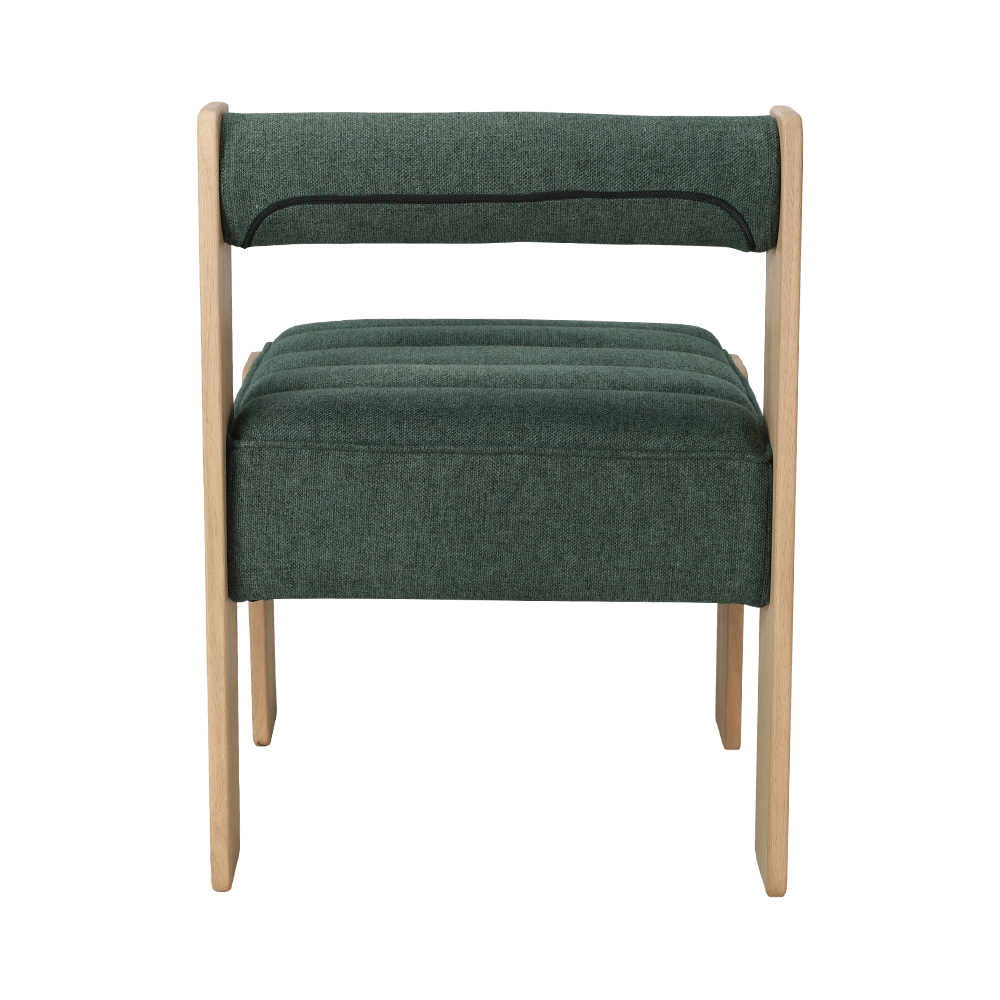 Tkanina gumové drevené stoličky